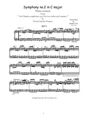 Symphony No.2 in C - Complete Piano version