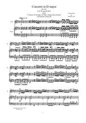 Vivaldi - Concerto in D major for Flute and Piano