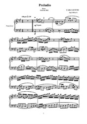 Prelude and Study for piano
