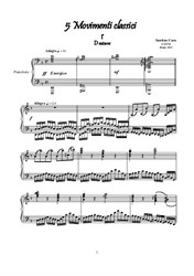 Five Classical Movements for Piano