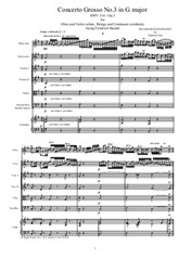 Handel - Concerto Grosso No.3 in G major for Oboe, Violin, Strings and Continuo