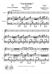Vol d'eloiles - Soprano and Piano