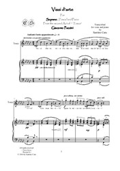 Puccini - Tosca (Act2) Vissi d'arte - Soprano and piano