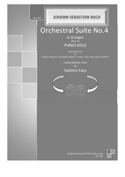 Orchestral Suite No.4 in D major - Full version for piano