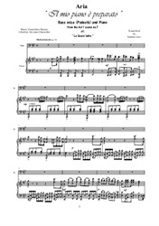Rossini-La gazza ladra (Act 1s7) Il mio piano è preparato - Bass voice and piano