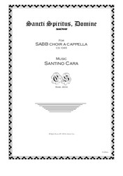 Sancti Spiritus, Domine - Motet for SABB choir a cappella