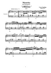 Two Mazurkas for Piano
