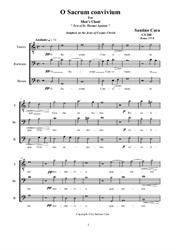 O Sacrum Convivium - Antiphon for Male Choir a Cappella