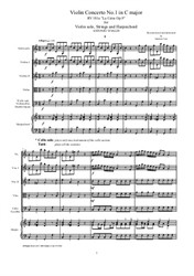 Vivaldi - Violin Concerto No.1 in C major for Violin, Strings and Harpsichord
