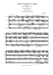 Vivaldi - Violin Concerto No.7 in C major for String Quartet