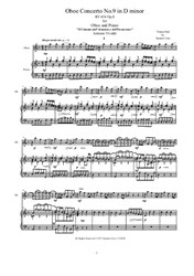 Vivaldi - Oboe Concerto No.9 in D minor for Oboe and Piano