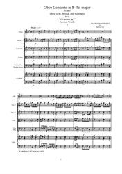 Vivaldi - Oboe Concerto No.1 in B flat major for Oboe, Strings and Cembalo