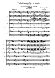 Vivaldi - Violin Concerto No.6 in A major for Violin, Strings and Cembalo