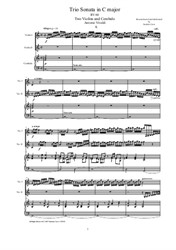 Vivaldi - Trio Sonata in C major for Two Violins and Cembalo