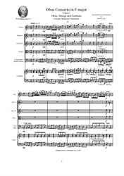 Sammartini - Oboe Concerto in F major No.1 for Oboe, Strings and Cembalo