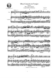 Sammartini - Oboe Concerto in F major No.1 for Oboe and Cembalo (or Piano)
