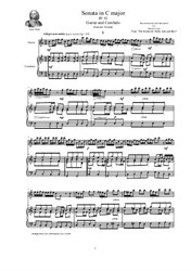 Vivaldi - Sonata in C major for Guitar and Cembalo (or Piano)