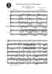 Albinoni - Oboe Concerto No.11 in B flat major for Oboe, Strings and Cembalo