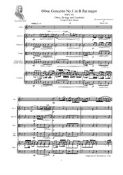 Handel - Oboe Concerto No.1 in B flat major for Oboe, Strings and Cembalo