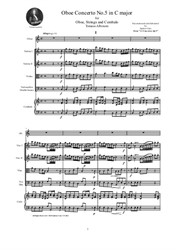 Albinoni - Oboe Concerto No.5 in C major for Oboe, Strings and Cembalo