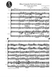 Albinoni - Oboe Concerto No.8 in G minor for Oboe, Strings and Cembalo