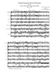 Vivaldi - Violin Concerto No.2 in D minor for Violin, Strings and Cembalo