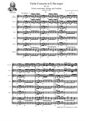 Vivaldi - Violin Concerto in E flat major for Violin, Strings and Cembalo