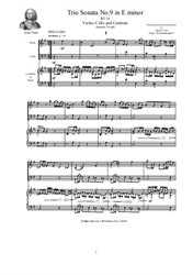 Vivaldi - Trio Sonata No.9 in E minor for Violin, Cello and Cembalo (or Piano)