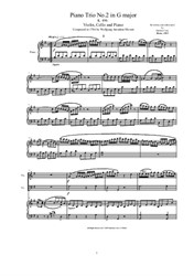 Mozart - Piano Trio No.2 in G major for Violin, Cello and Piano