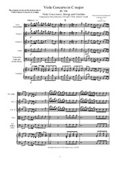 Vivaldi - Viola Concerto in C major for Viola concertante, Strings and Cembalo