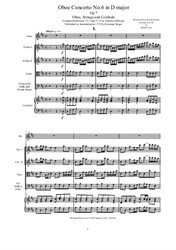 Albinoni - Oboe Concerto No.6 in D major for Oboe, Strings and Cembalo